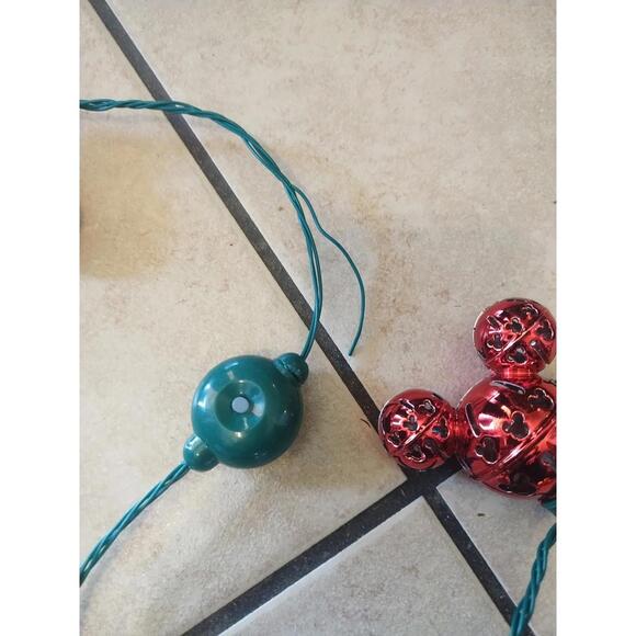 Disney Parks Holiday Christmas Mickey Jingle Bell Red Light Up Sipper Cup - Picture 3 of 6